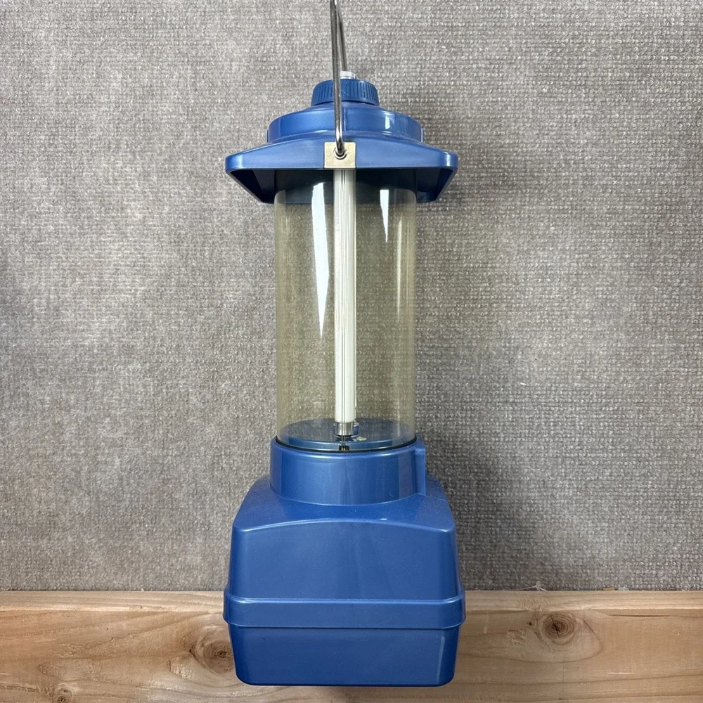 Vintage Ray-O-Vac Sportsman 360-B Fluorescent Camping Lantern w Original Box USA
